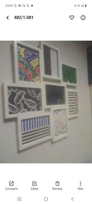 Marco múltiple para fotos