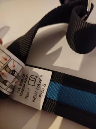 Arnés escalada Mammut + bolsa de tiza Ocun