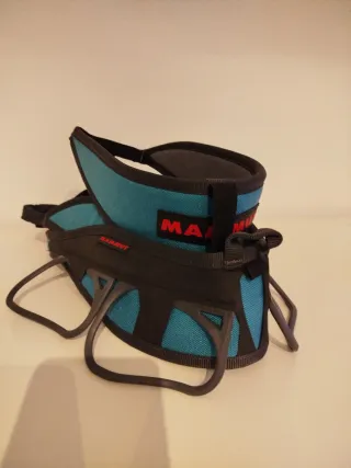 Arnés escalada Mammut + bolsa de tiza Ocun