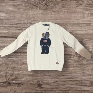 Polo Ralph Lauren Jersey Oso USA Blanco Talla S