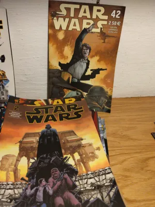 Star Wars nº 01/42 grapa,plancha, nuevos