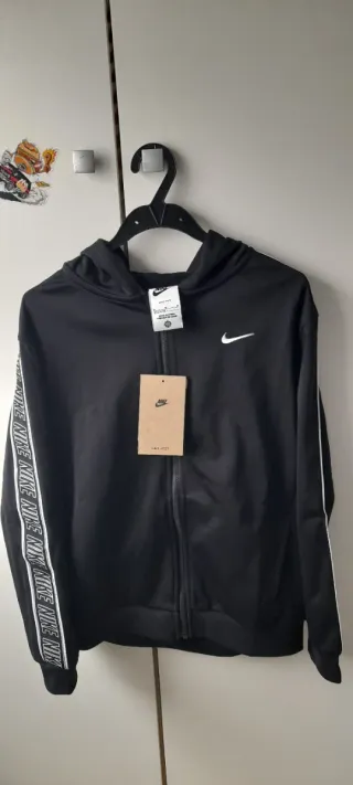 Sudadera Nike Negra Niño Original