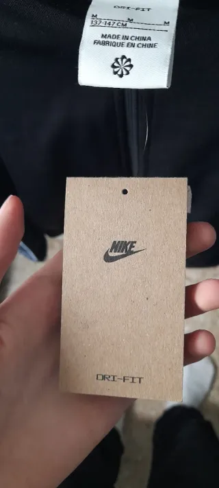 Sudadera Nike Negra Niño Original