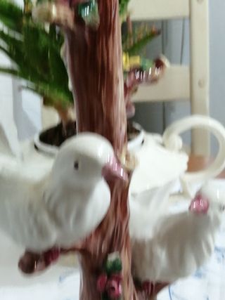 Ceramica Bassano: Ramo con Colombe