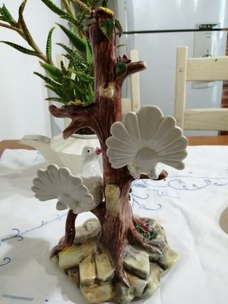 Ceramica Bassano: Ramo con Colombe