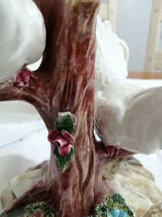 Ceramica Bassano: Ramo con Colombe