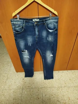 Pantalones vaqueros largos hombre