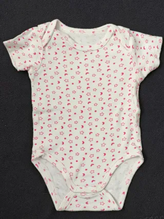 Lote 3 bodys bebé + babero