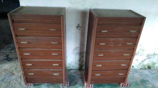 2 Sinfonieres de chapa de madera