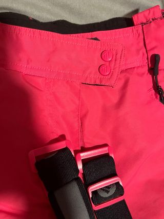 Pantaloncini da sci rosa Mountain