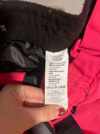 Pantaloncini da sci rosa Mountain