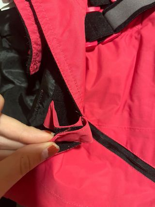 Pantaloncini da sci rosa Mountain