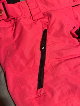 Pantaloncini da sci rosa Mountain