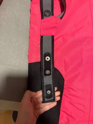 Pantaloncini da sci rosa Mountain