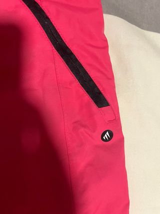 Pantaloncini da sci rosa Mountain