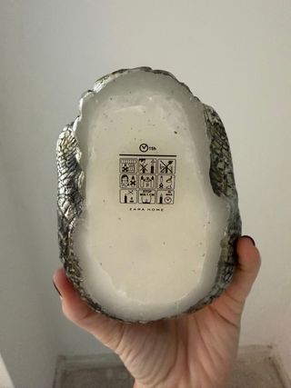 Vela Calavera Plata de Zara Home