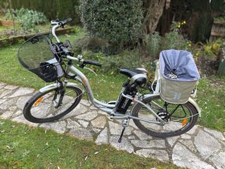 Bicicleta Eléctrica Tucano Plata