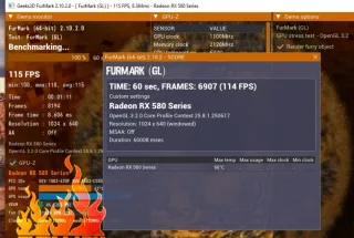 XFX RX 580 8GB Tarjeta Gráfica