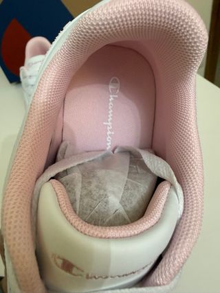 Zapatillas Champion Blancas y Rosas