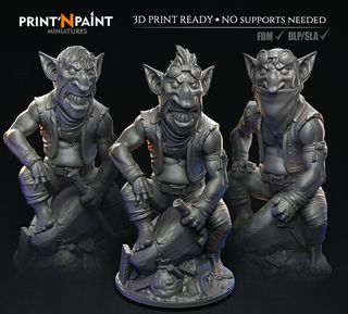 Pack Goblins de la Chatarra. Incluye 3 miniaturas!