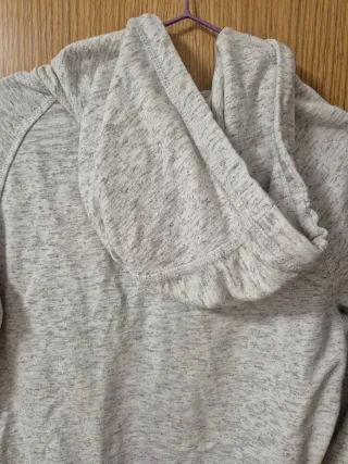 Sudadera Adidas Gris y Blanca