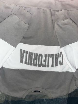 Sudadera California verde y Blanca