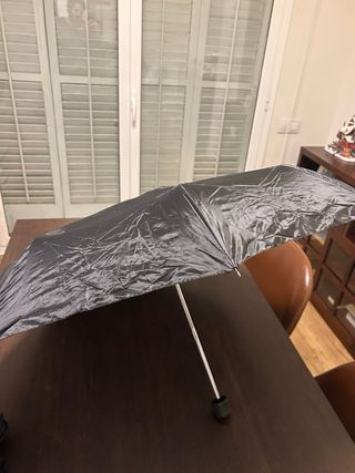 2 Paraguas Plegables Negros