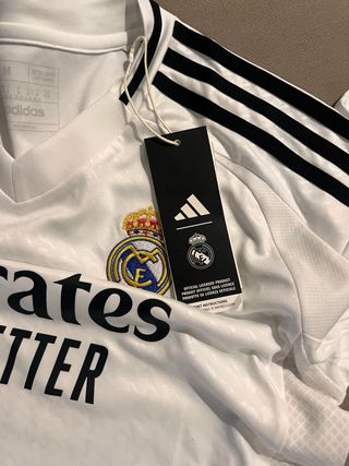 Camiseta Real Madrid Mujer Adidas Talla M