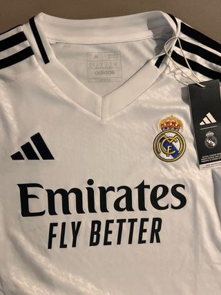 Camiseta Real Madrid Mujer Adidas Talla M