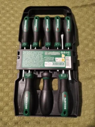 Set Destornillador Parkside 37 Piezas