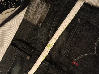 Mini falda vaquera Levi's azul oscuro