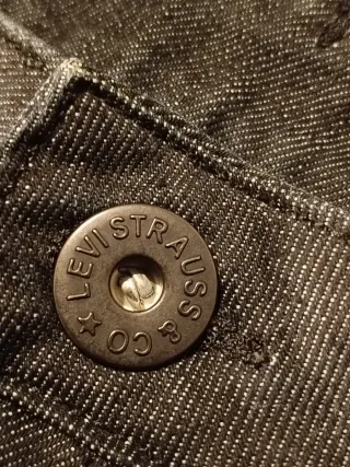 Mini falda vaquera Levi's azul oscuro