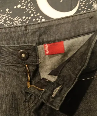 Mini falda vaquera Levi's azul oscuro