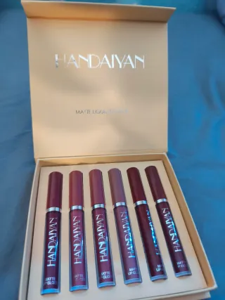 Pack 6 Labiales Líquidos Mate HANDAIYAN