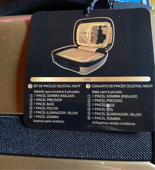 Maletín Deliplus dorado y negro