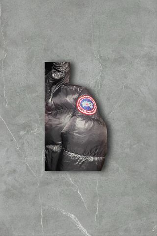 Casaco Puffer Canada Goose Preto