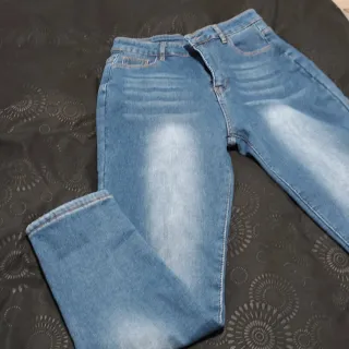 Pantalones Vaqueros Térmicos Forrados Talla L