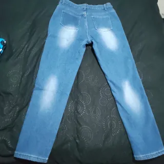 Pantalones Vaqueros Térmicos Forrados Talla L