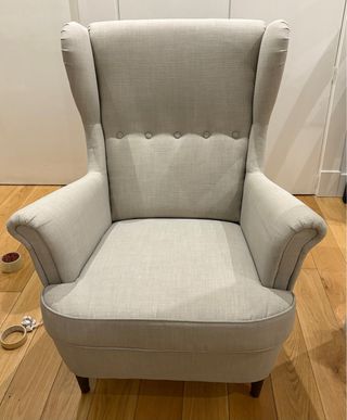 Poltrona relax beige IKEA