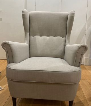 Poltrona relax beige IKEA