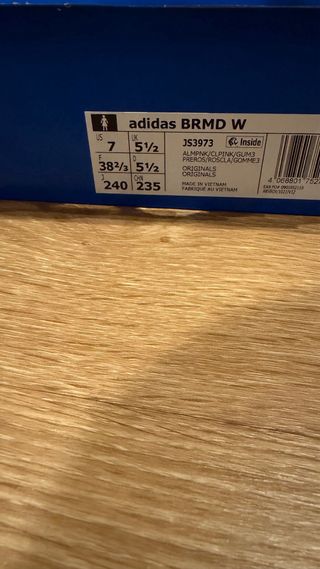 Adidas Originals Talla 38 2/3 Rosa