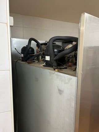 Congelador industrial dos puertas