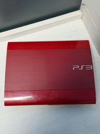 Consola PS3 Sony Roja + Mando