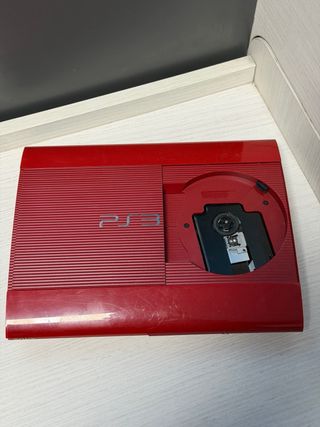 Consola PS3 Sony Roja + Mando