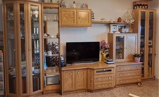 Mueble de salón modular madera