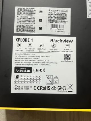 Blackview XPLORE 1 256GB Night Vision