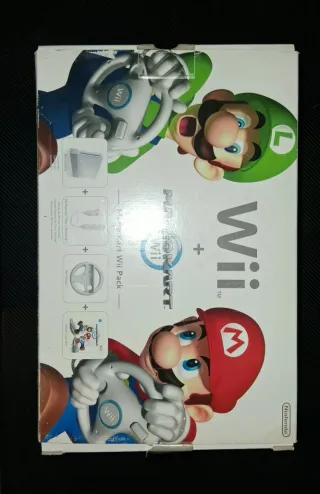 Nintendo Wii Console Bianca Completa
