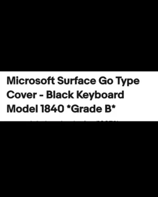 Teclado Microsoft Surface Go