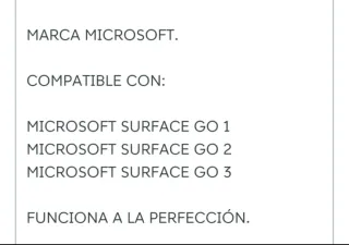 Teclado Microsoft Surface Go