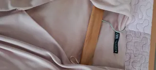 Vestido rosa palo Zara